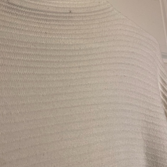 French Connection White Cozy Oversize Cowl Neck Sweater - Picture 11 of 12